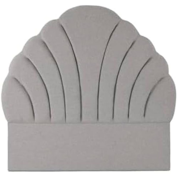 Sengegavl - HOME ESPRIT - Flerfarvet - 171 x 165 x 12,5 cm - Grå - Moderne Flerfärgad