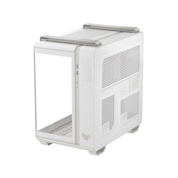 ASUS TUF GAMING GT502 HORIZON TG ARGB Mid Tower ATX Dubbelt Tempererat Glas USB-C Vit