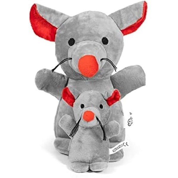 Plyshund - GLORIA - Lagun Mouse - Polyester - Gummi - EVA