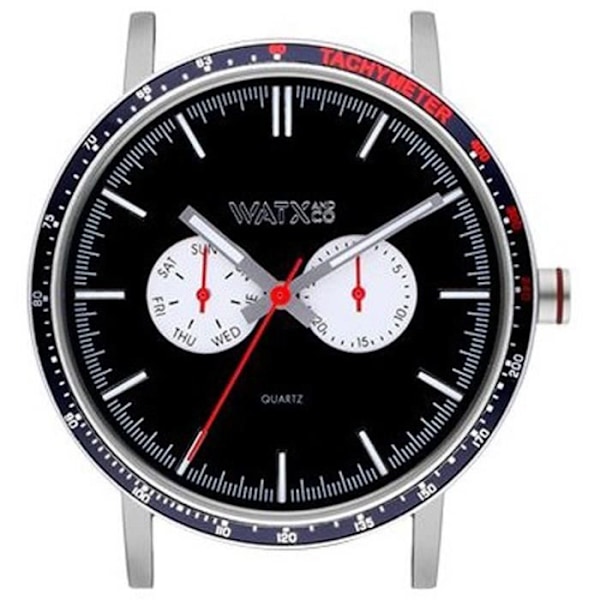 Ur - WATX&COLORS - RACE WXCA2747 - Kvarts - Analog - Rustfrit stål Svart grå
