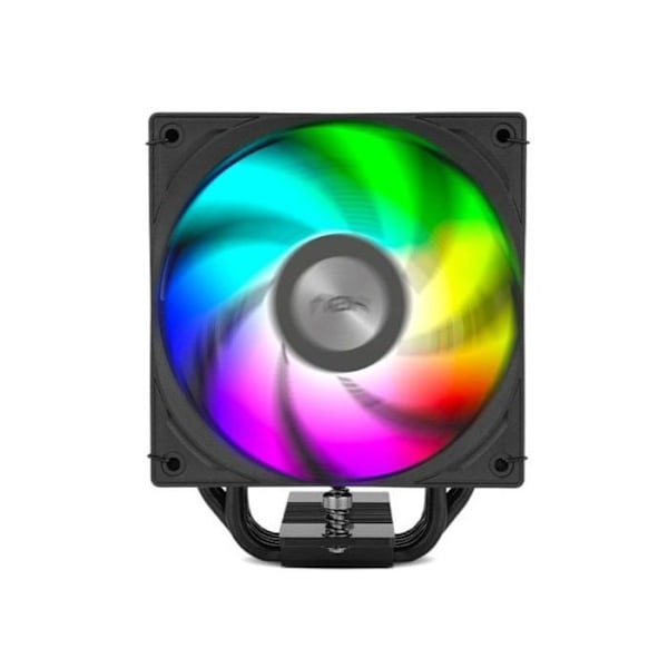 CPU-jäähdytin - NOX - H-500 - Digitaalinen näyttö - Yhteensopiva Intelin ja AMD:n kanssa - 4 x 6 mm lämmönsiirtoputkea