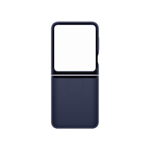 Coque - Samsung - Galaxy Z Flip 6 - Silikon - Mörkblå - Optimal skydd Nattblått
