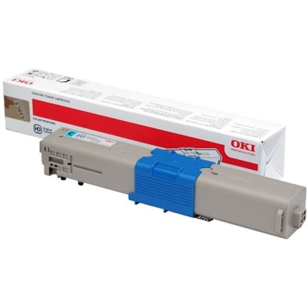 OKI C332/MC363 Cyan kompatibel tonerpatron - Ydelse op til 1500 sider ISO/IEC 19798