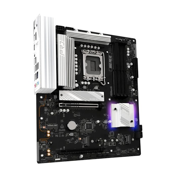 '90-MXBRM0-A0UAYZ ASRock B860 Pro Race Sport Moderkort (Intel LGA 1851)'
