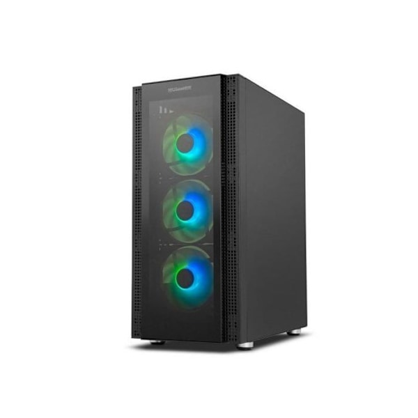 NOX Hummer Horus ARGB Semi-Tower ATX Taske Sort E-ATX