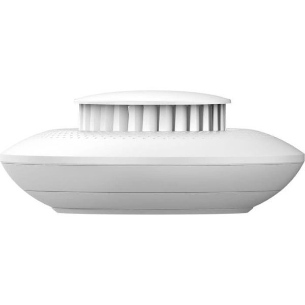 Røgdetektor - EZVIZ - T4C - 360° detektion - 85dB sirene - Lysalarm - Batteri med lang levetid hvid