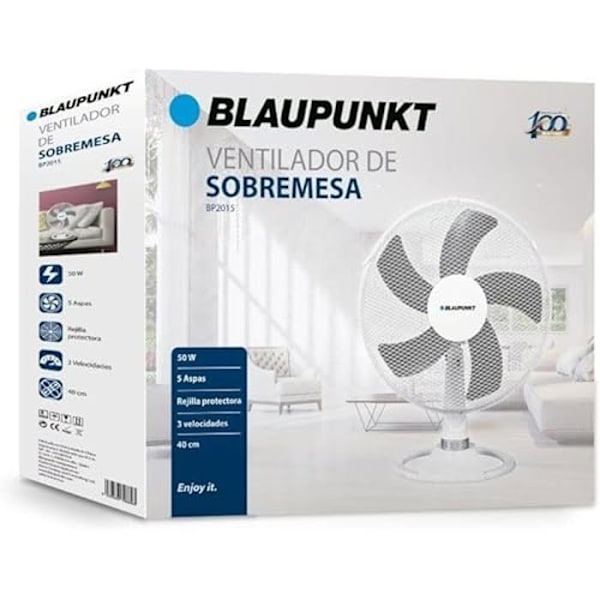 Blaupunkt BP2015 50 W pöytätuuletin mångfärgad