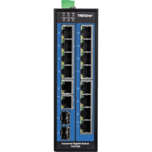 trendnet 16-ports industriel gigabit sort sort Sort Sort