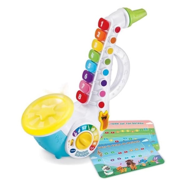 VTECH SAXOFON LUMI MAGIC Flerfärgad