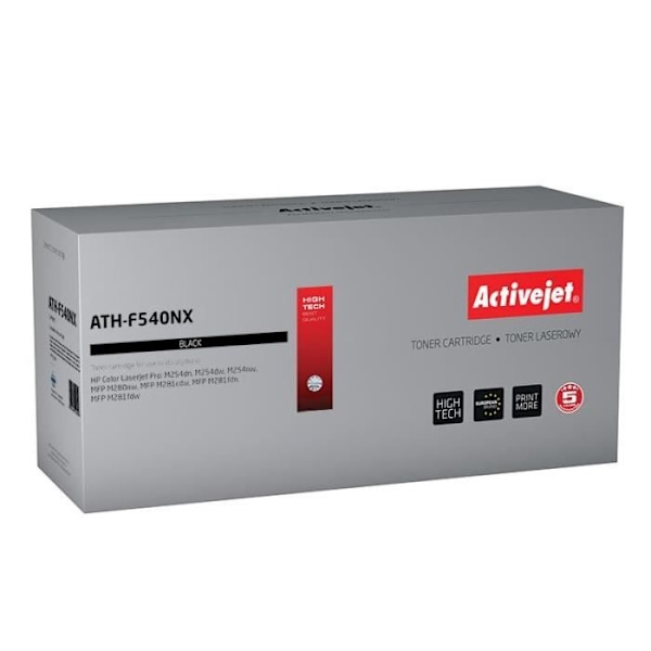 Tonerpatron - Activejet - ATH-F540NX - Kompatibel - Sort - 3200 sider