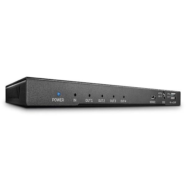 HDMI-splitter - LINDY - 38231 - 4 porte - 4096 x 2160 pixels - Sort.