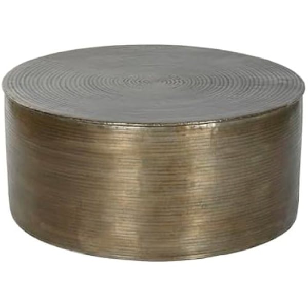 Sofabord - HOME ESPRIT - Flerfarvet - Aluminium - 90 x 90 x 40 cm - Moderne design mångfärgad