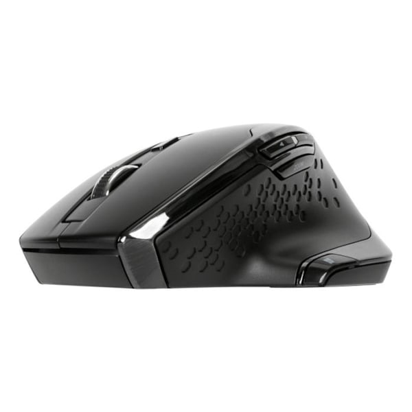 Trådløs mus - Targus - AMW584GL - Ergonomisk - 1600 dpi - Sort Sort
