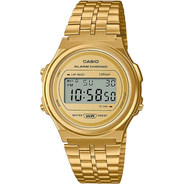 CASIO Vintage ur - Multifunktion - Guld