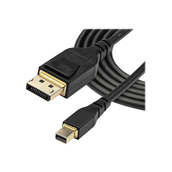 Mini DisplayPort uros / DisplayPort 1.4 uros 8K 60Hz tai 4K 120Hz sovitinkaapeli (2 m) - ALOITUS
