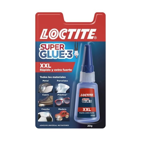 Lim - LOCTITE - SG3 XXL - 20g - Høj ydeevne - Hurtige reparationer