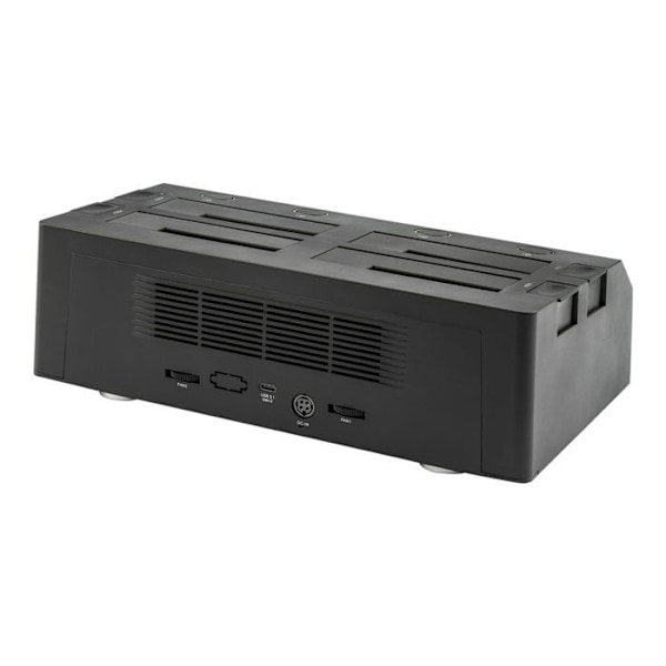 USB 3.1-dockingstation til 4 2,5" / 3,5" SATA III-harddiske - STARTTECH
