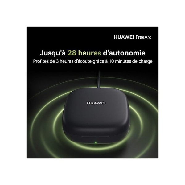 Huawei FreeArc musta langaton kuulokkeita