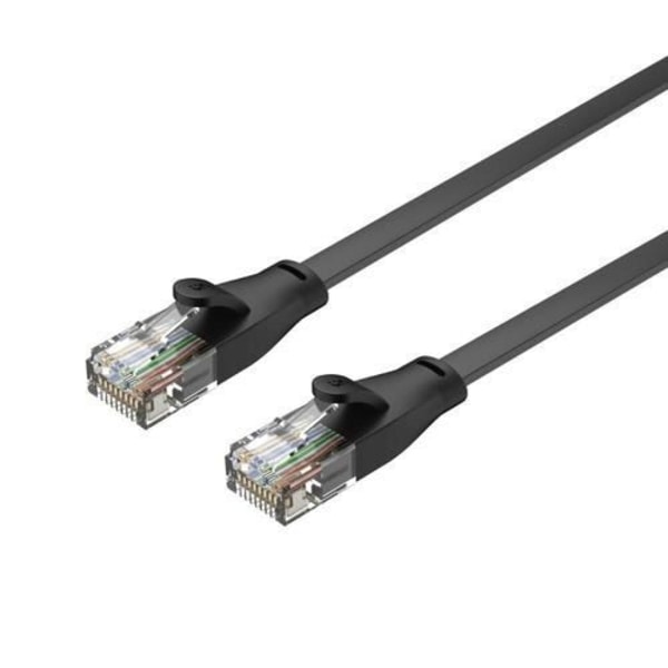 UNITEK C1812GBK 5m Cat6 U/UTP (UTP) - Musta