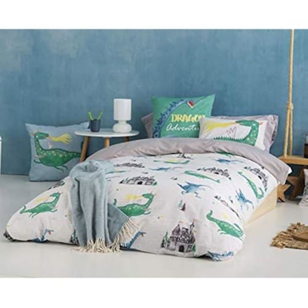 Drac Seng Dynebetræk 105 cm - NATURALS - Rektangulær - Ekstra blød - Vaskbar