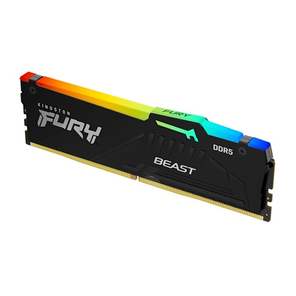 Kingston FURY Beast RGB EXPO DDR5 RAM - 32 Gt - 6000MT/s - CL30 - Dual Rank