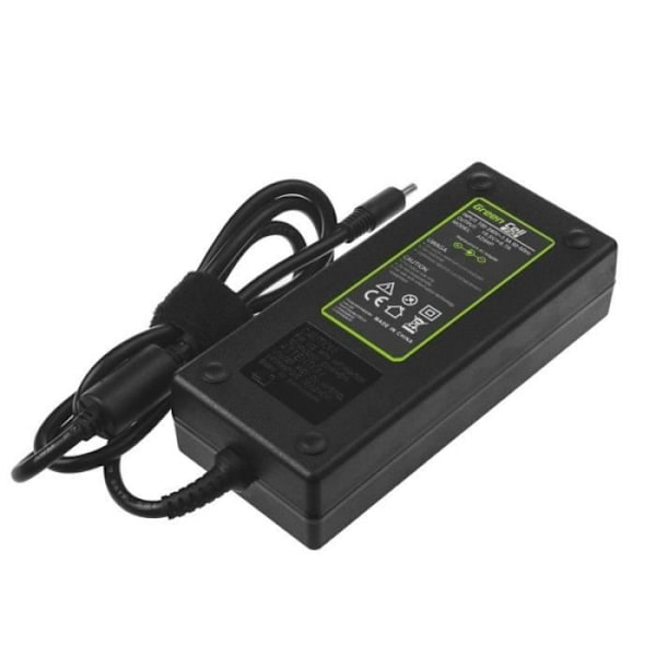 GREEN CELL Netadapter til visse modeller af Dell bærbare computere - AD84P Sort