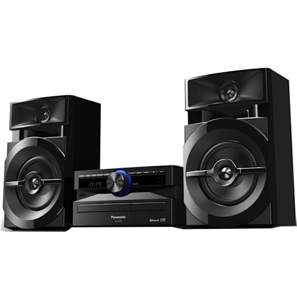 PANASONIC UX100 Urban Audio - Mini Bluetooth Hi-Fi System - 300W - Max Juke App - Elegant og sober