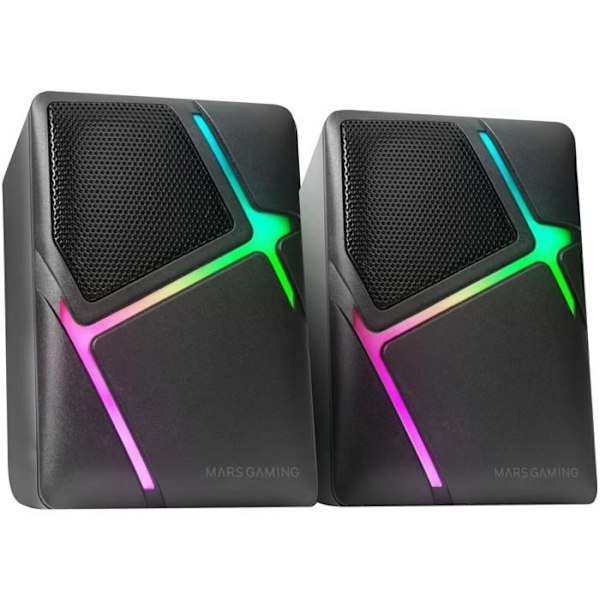 Högtalare - MS-H - MS-H Svart - 10 W - Trådad - RGB Flöde