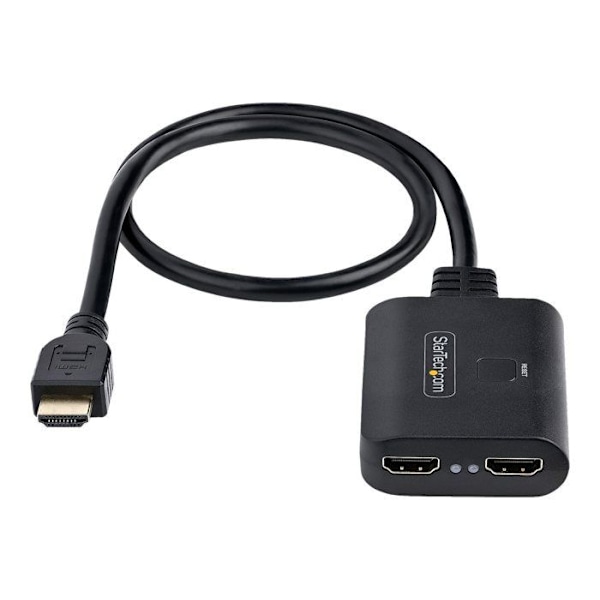 STARTECH 2-PORTS HDMI SPLITTER 1 IN 2 OUT 4K HDMI 2.0 DISPLAY/OUTPUT SPLIT - HDMI-SPLITTER-4K60UP