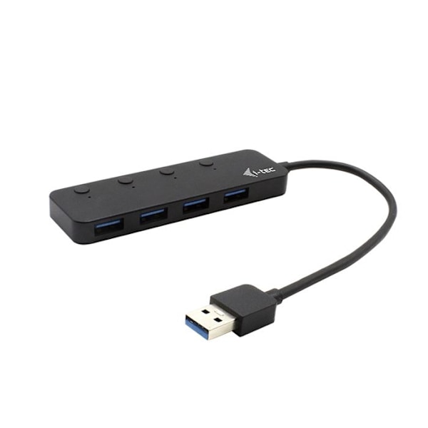 USB Hub - i-Tec - U3CHARGEHUB4 - 4 porte - USB A 3.2 Gen 1 - Opladning op til 10 W