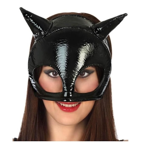 Mascara - DisfraZZes - Super Cat Maske - One size - Multicolor - Hovedfarve: Sort Flerfärgad