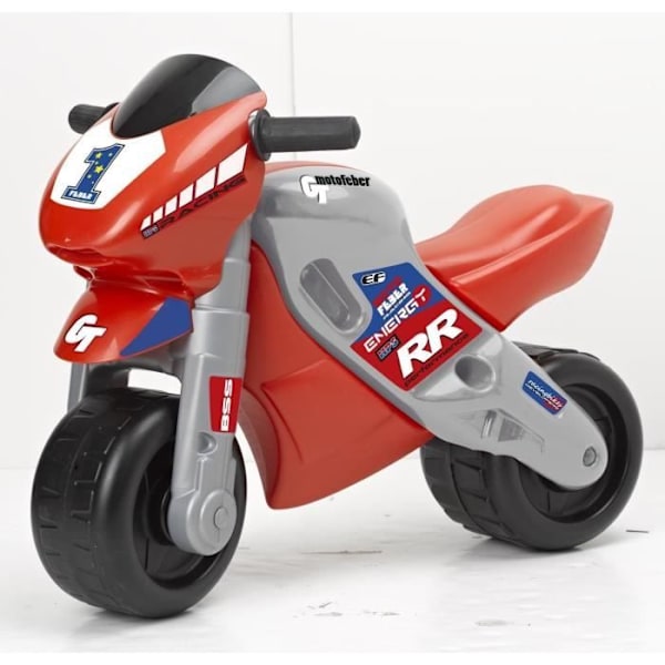 Porteur Draisienne MotoFeber 2 Racing kypärällä - FEBER - Lapsi - 2 pyörää - Punainen