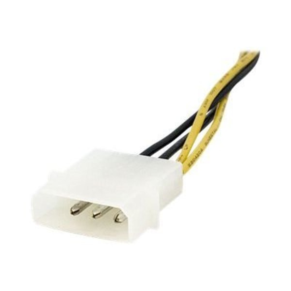 EPS-strømforsyningsadapter - STARTECH - EPS 4 til 8 stik - 15 cm - Livstidsgaranti - 12 V