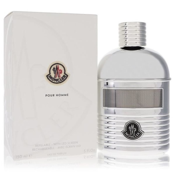 Moncler Eau De Parfum Spray (Refillable + LED Screen) Herr 150 ml-0