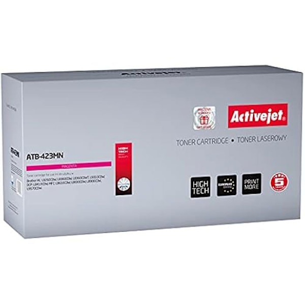 Tonerkassett - ACTIVEJET - ATB-423MN - Magenta - 4000 sidor