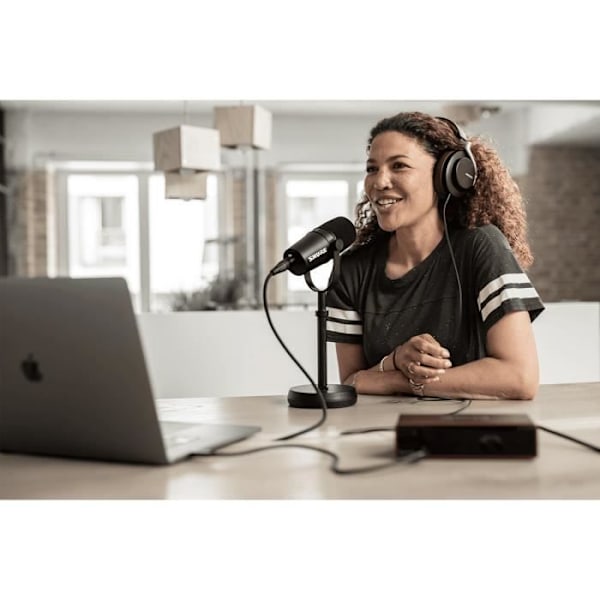SHURE MV7X - XLR dynamisk cardio podcast mikrofon