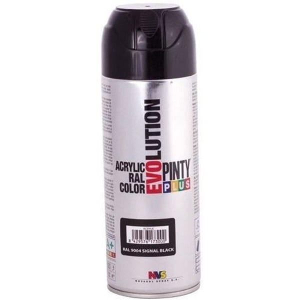 GENERIC - Pinty plus evolution bbe 400ml matt säkerhetssvart ral 9 - NOVASOL