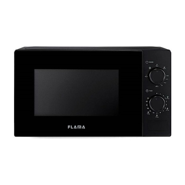 Mikroovn med grill Flama 1889FL Sort 700 W 20 L
