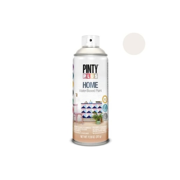 Sprayfärg - GENERISK - Pintyplus Home - 520cc - Vit - Yta upp till 3m² Vit