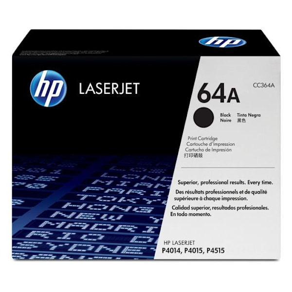HP 64A sort tonerpatron til LaserJet P4014/P4015/P4515 printere