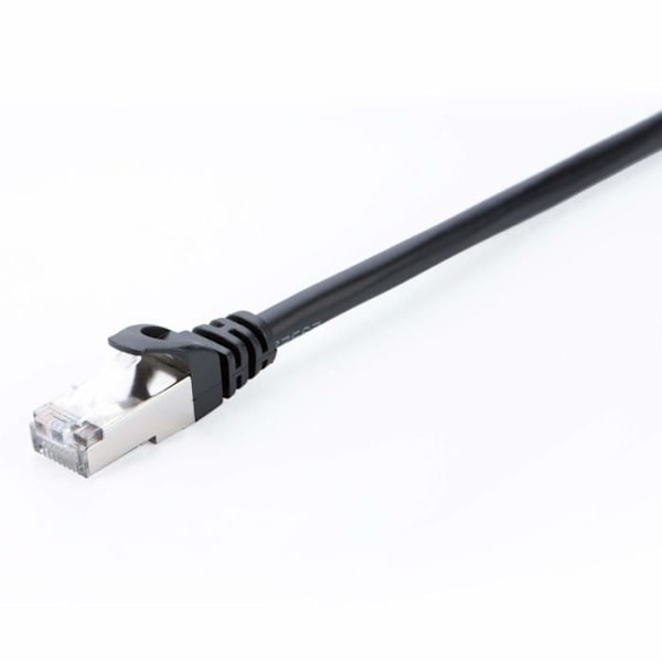V7 netværkskabel V7CAT6STP-05M-BLK-1E - 5 m Kategori 6 - Til modem, router, hub, panel, vægplade, pc
