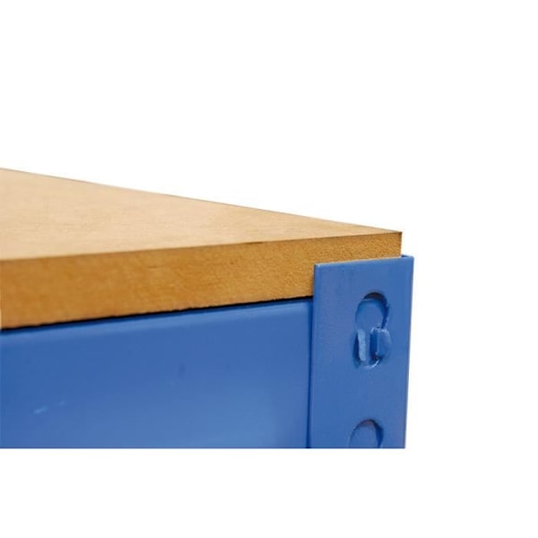 Skrivebord - BT - BT-3 900 - Blå-træ - 400 kg kapacitet - 250 kg nederste bordplade Blå trä