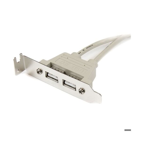 USB 2.0 - STARTECH.COM - 2 USB A - Pieni koko - IDC 5 päätä - Elinikäinen takuu
