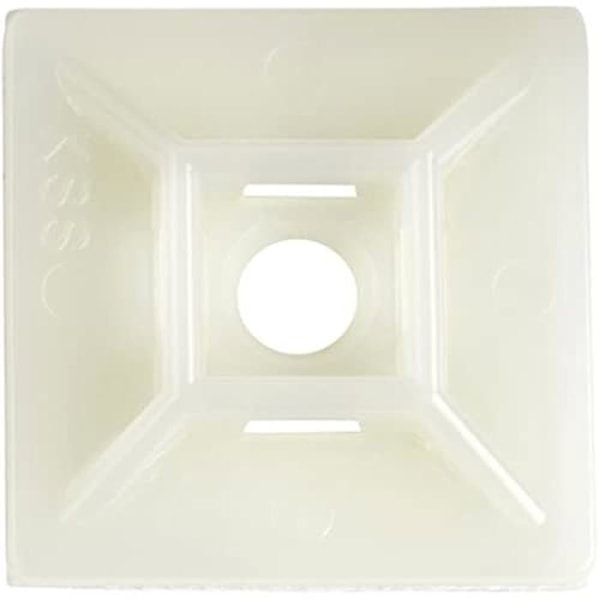 StarTech.com 100 Pack nippusiteen kiinnikkeet teipillä 5,5 mm leveille siteille - Johdinsiteet