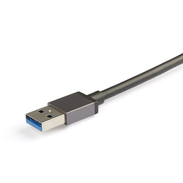 Ulkoinen USB 3.0 -verkkokortti - StarTech - US2GA30 - 2,5 Gigabit Ethernet - 5000 Mbit/s - Musta, Harmaa musta, Harmaa