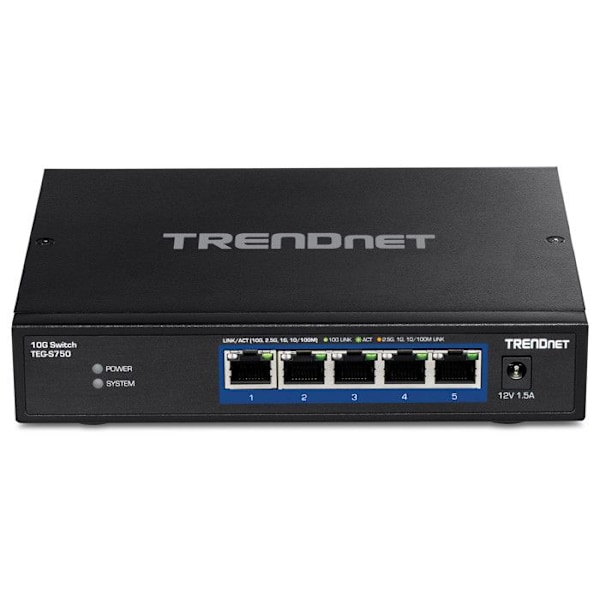 Switch Trendnet TEG-S750 Sort