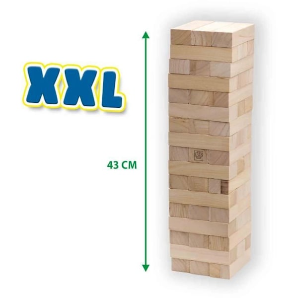 Tour Tumbling XXL - Spil med præcision - SES CREATIVE - XXL version til udendørs brug, spændende for både børn og voksne. Flerfärgad