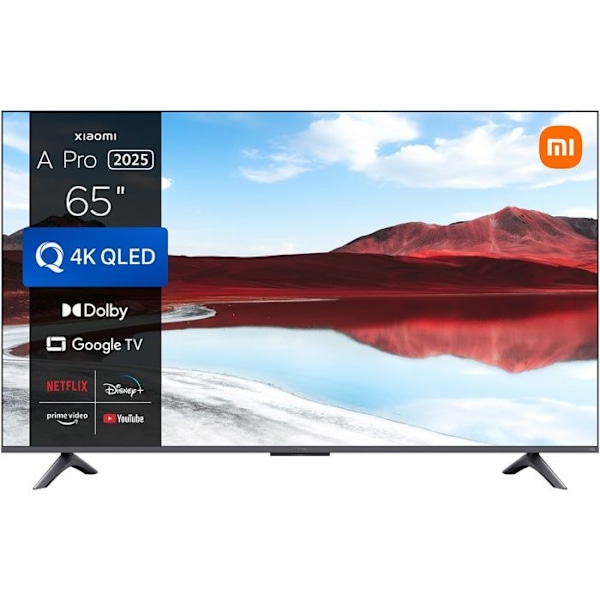 Xiaomi A 65 Pro 2025 QLED Desi Grå, Titanium