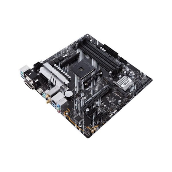 Emolevy - ASUS - Prime B550M-A WiFi II - micro ATX - Socket AM4 - Wi-Fi 6