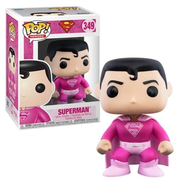 DC BCA Figur - Pink Superman Pop 10 cm Rosa